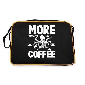 Plus de Coffee Squid Coffee Lover - Sac Retro - noir/or - Dos
