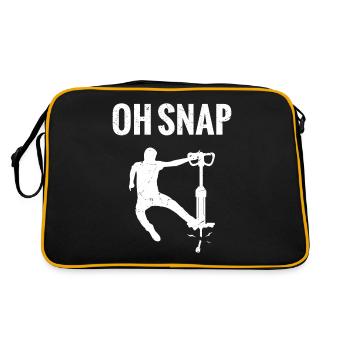 Bâton de Pogo Oh Snap - Sac Retro - noir/or - Dos