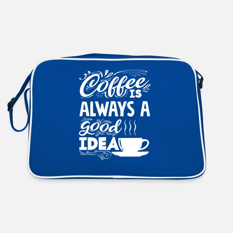 Coffee Lovers Always A Good Idea Retro Bag