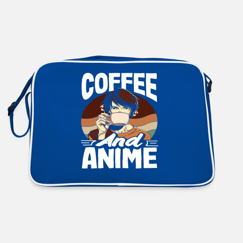 Amateur d'anime et fan de café Sac Retro