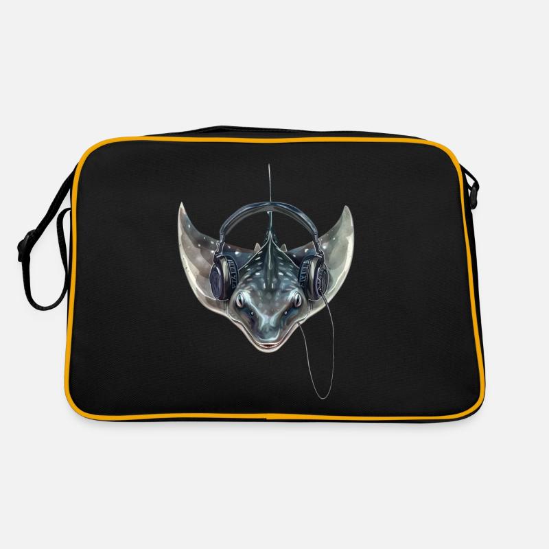 Stachelrochen Retro Tasche