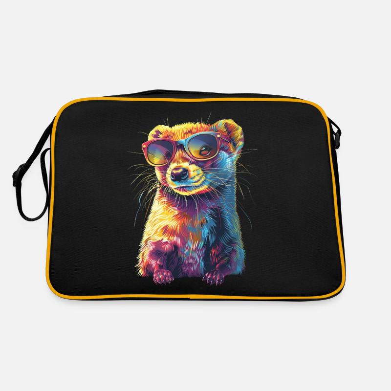 Wiesel Retro Tasche