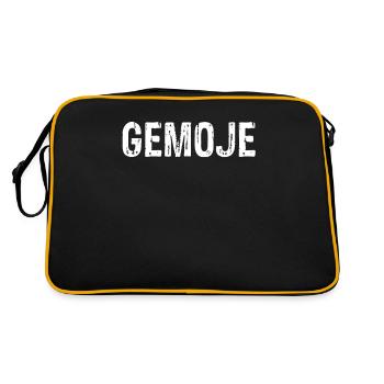 Gemoje - Retro Bag - black/gold - Back