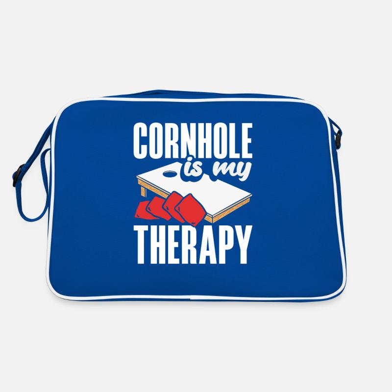 Cadeau amusant de joueur de cornhole Sac Retro