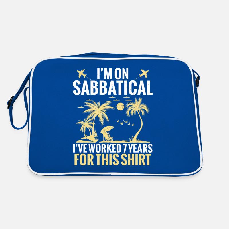 I'm taking a sabbatical, I have 7 years for it Retro Bag