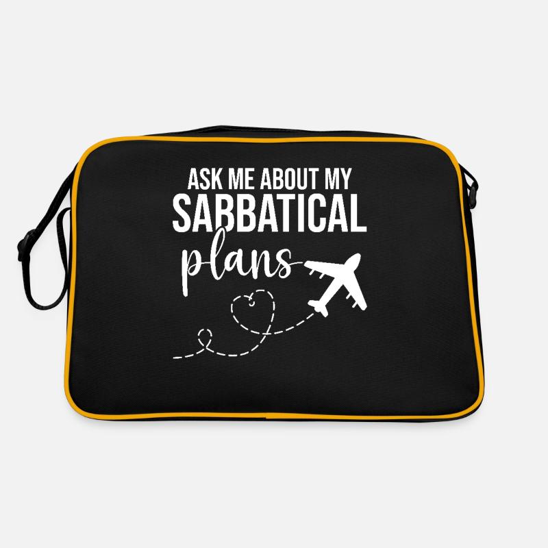 Demandez-moi quels sont mes projets de congé sabbatique Sac Retro