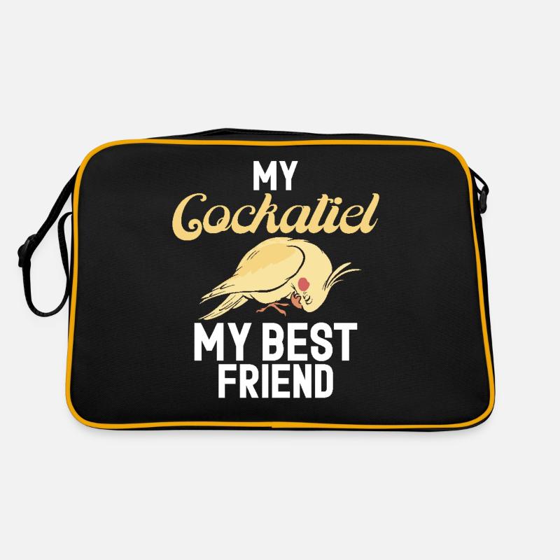 Cadeaux de calopsitte Sac Retro