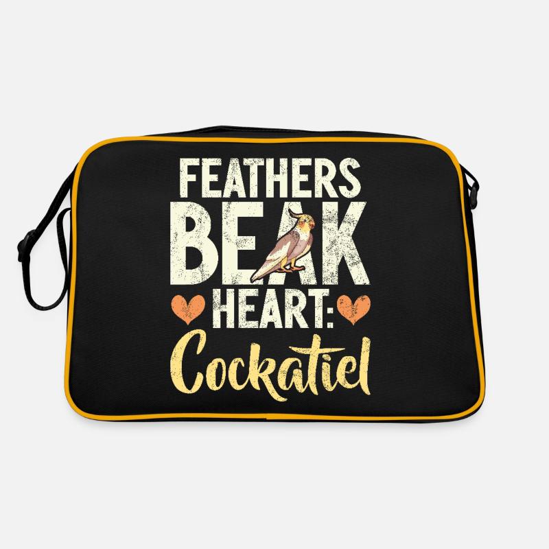 Cadeaux de calopsitte Sac Retro