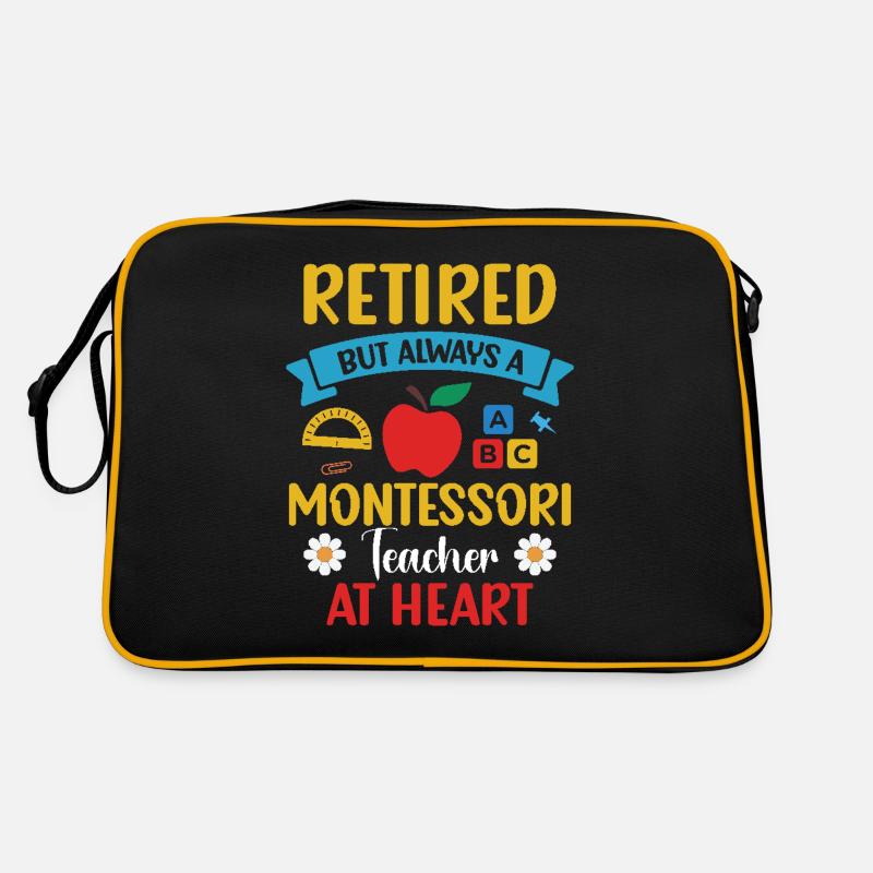 Retraité, mais toujours dans mon cœur Sac Retro