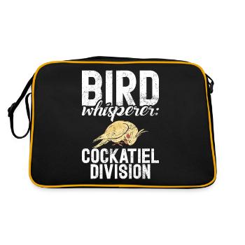 Cadeaux de calopsitte - Sac Retro - noir/or - Dos