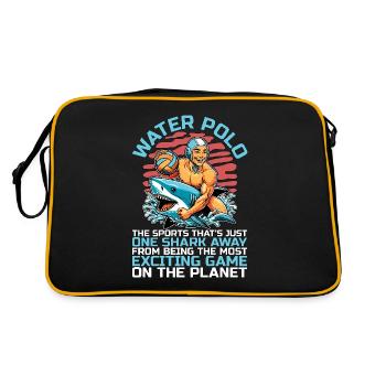 Water-polo : le sport qui n’est qu’un des sports nautiques - Sac Retro - noir/or - Dos
