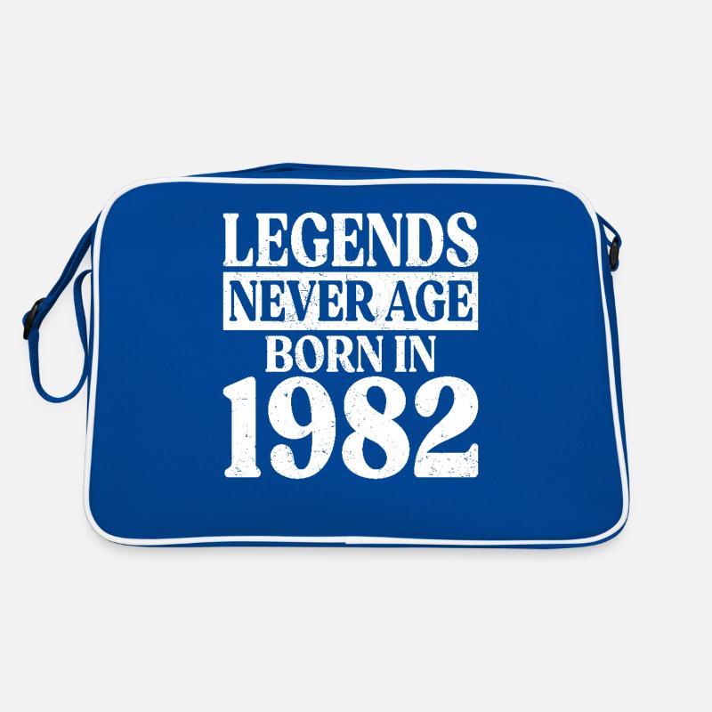 Legends Never Grow Old Birthday 1982 Retro Bag