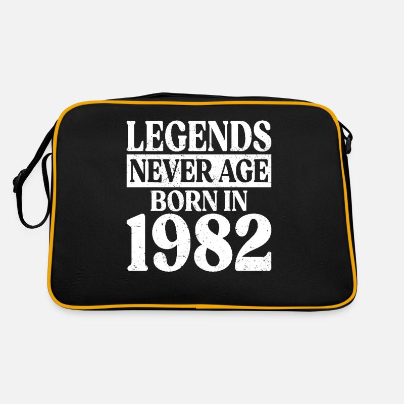 Legends Never Grow Old Birthday 1982 Retro Bag