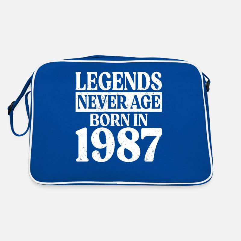 Legends Never Grow Old Birthday 1987 Retro Bag
