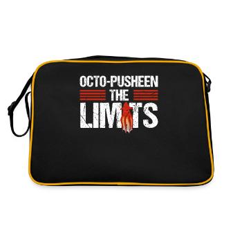 You're Octo-mazing - Cool Octopus - Retro Bag - black/gold - Back