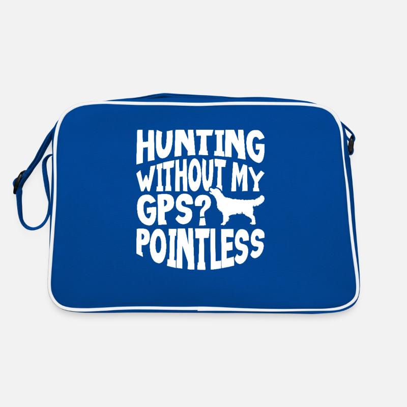 Hunting Without My GPS Senseless - Funny Retro Bag