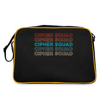 Database Architect Kader - Retro Bag - black/gold - Back