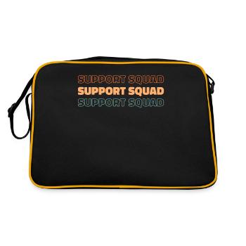 Curator Kader - Retro Bag - black/gold - Back