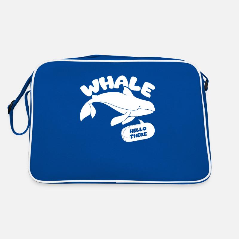 Baleine Bonjour, Drôle de baleine Sac Retro