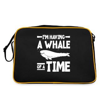 Have a Great Time Design - Retro Bag - black/gold - Back