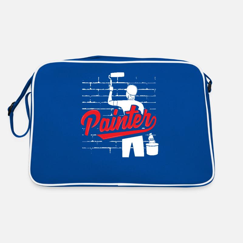 Painter Wall Art Creativity Retro Bag