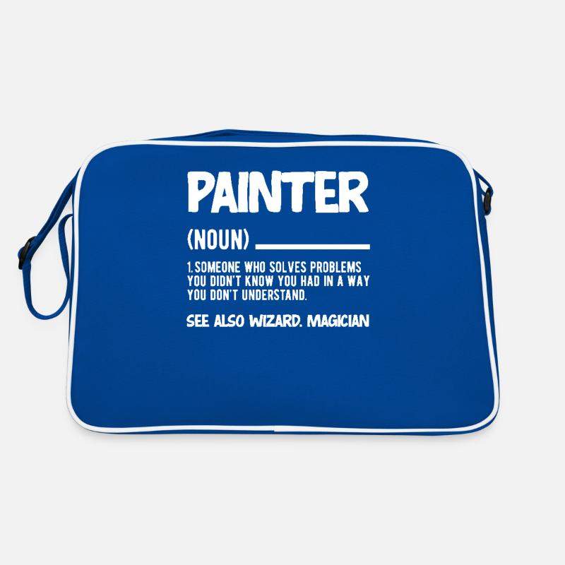 Painter: Wizard and Magician Definition Retro Bag