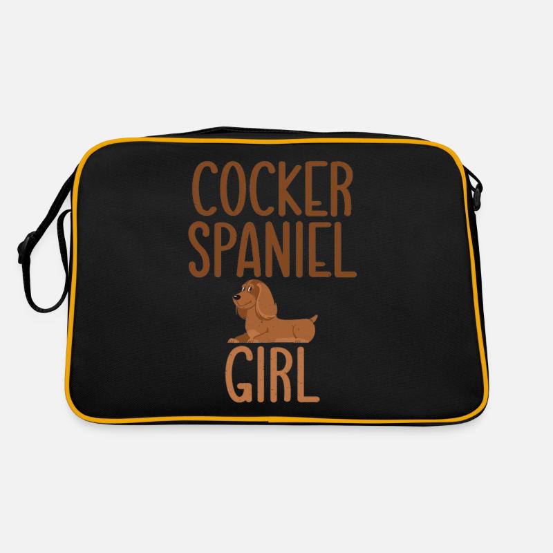 Cadeaux Cocker Spaniel Sac Retro