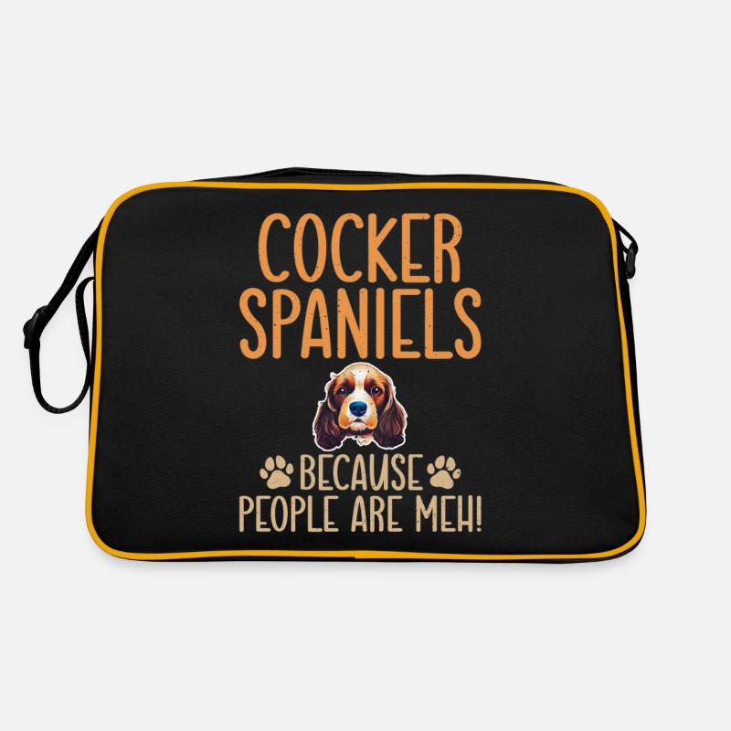 Cadeaux Cocker Spaniel Sac Retro