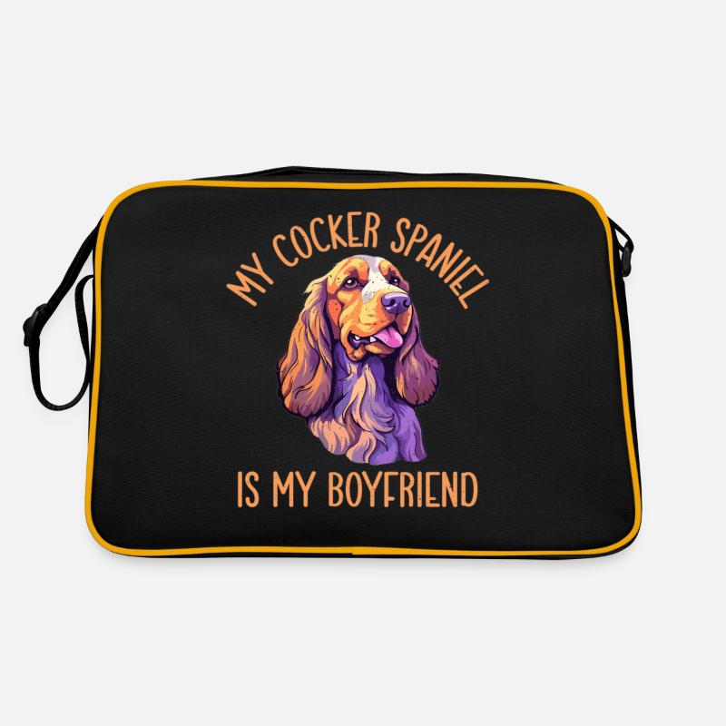 Cadeaux Cocker Spaniel Sac Retro