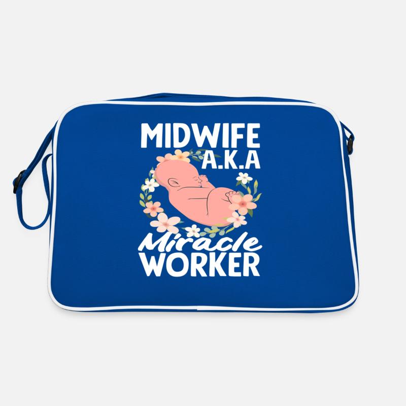 Hebamme Alias Wunderarbeiter Retro Tasche