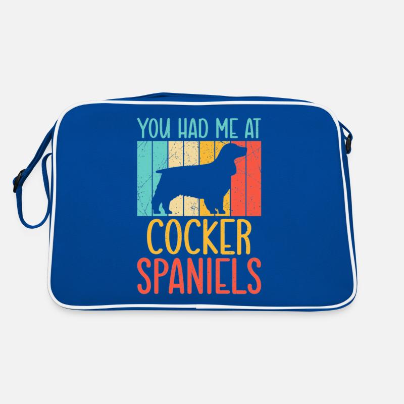 Cocker Spaniel Gifts Retro Tasche