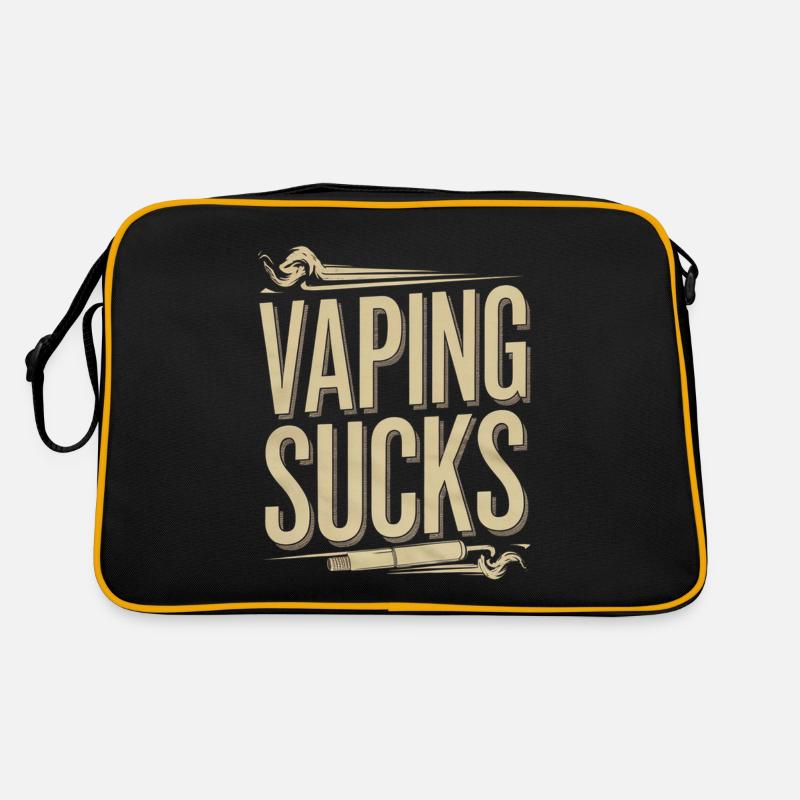 Vaping Sucks 4 Retro Tasche