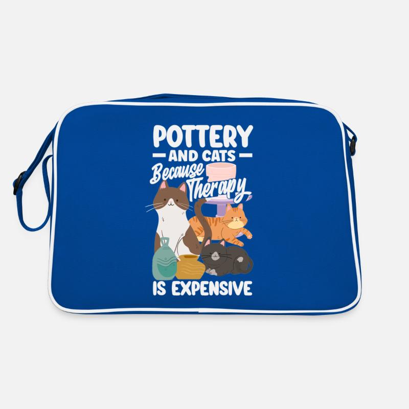 Lustiges Töpfer Töpfern Geschenk Geschenkidee Retro Tasche