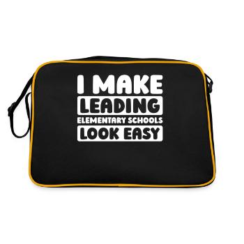 Anesthesiologist Kader - Retro Bag - black/gold - Back
