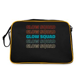 Baumeister Kader - Retro Tasche - Schwarz/Gold - Hinten