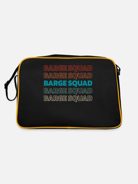 Brauer Kader - Retro Tasche - Schwarz/Gold - Hinten