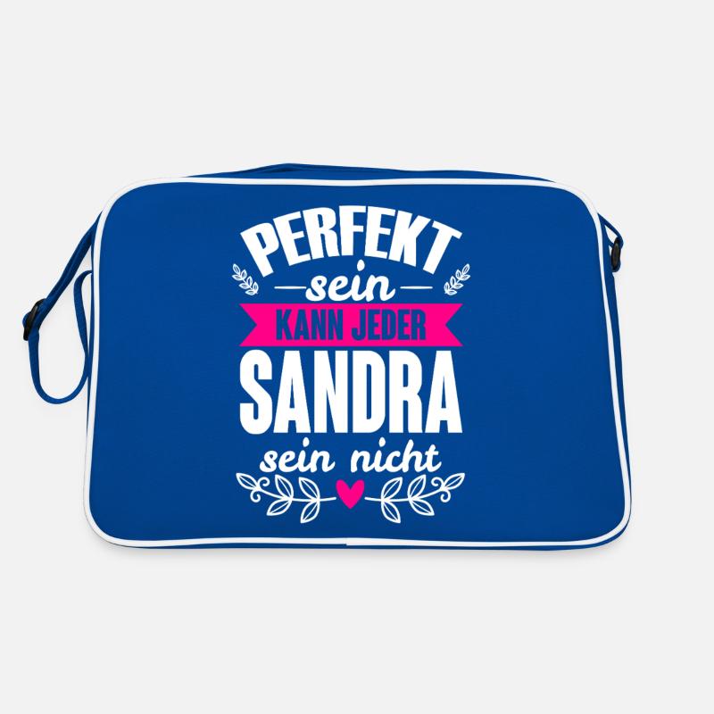 Sandra - Perfekt Sein Kann Jeder Sandra Nicht Retro Tasche