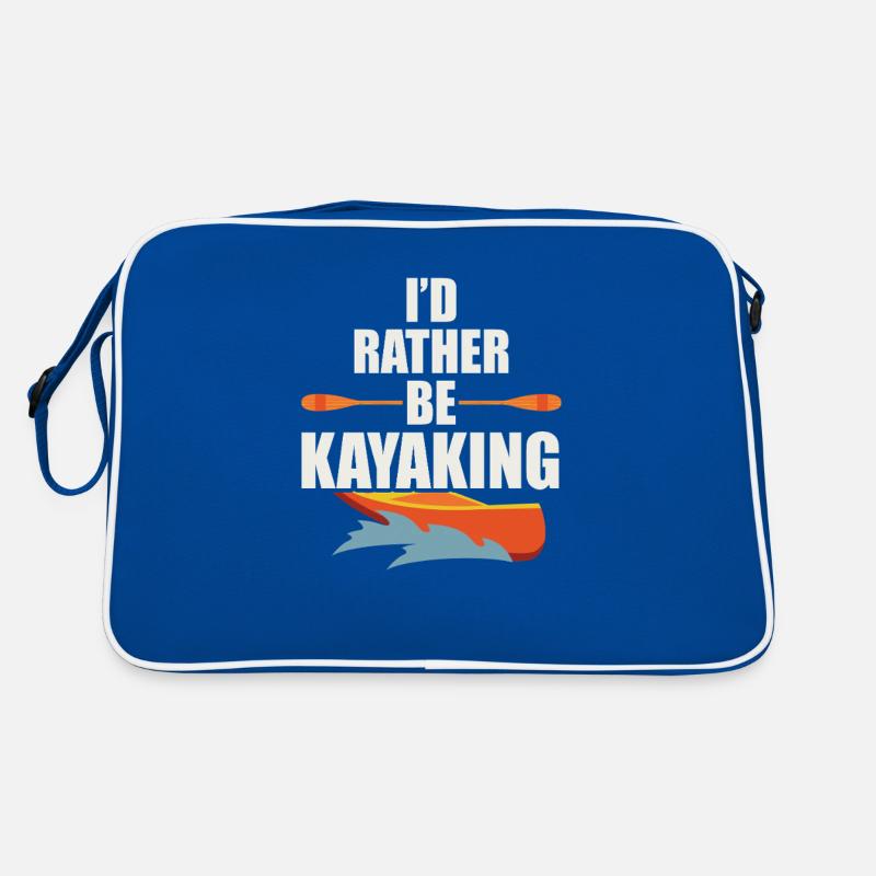 I'd rather go kayaking Retro Bag