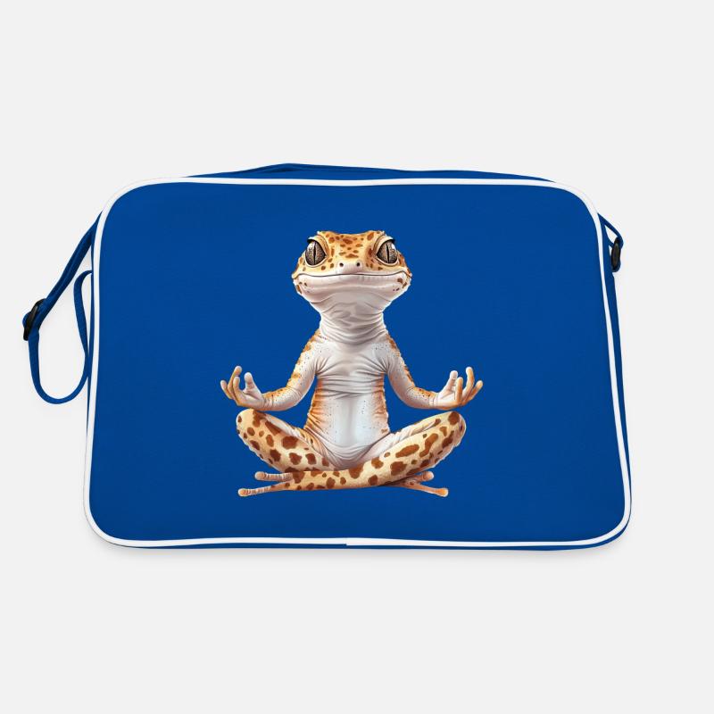 Leopardgecko Retro Tasche