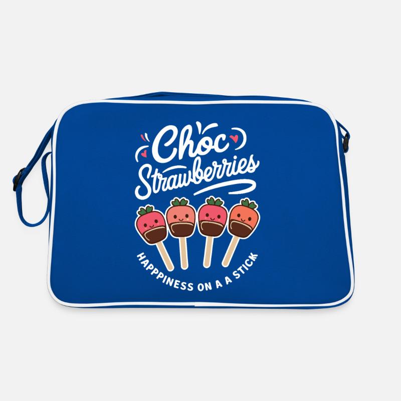 Choco Strawberries - Happiness On A Stick Retro Bag