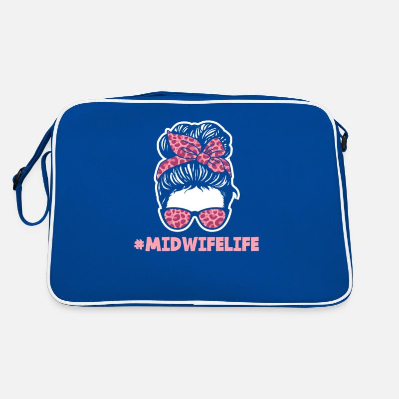 #Hebammenleben Stylish glasses Retro Bag