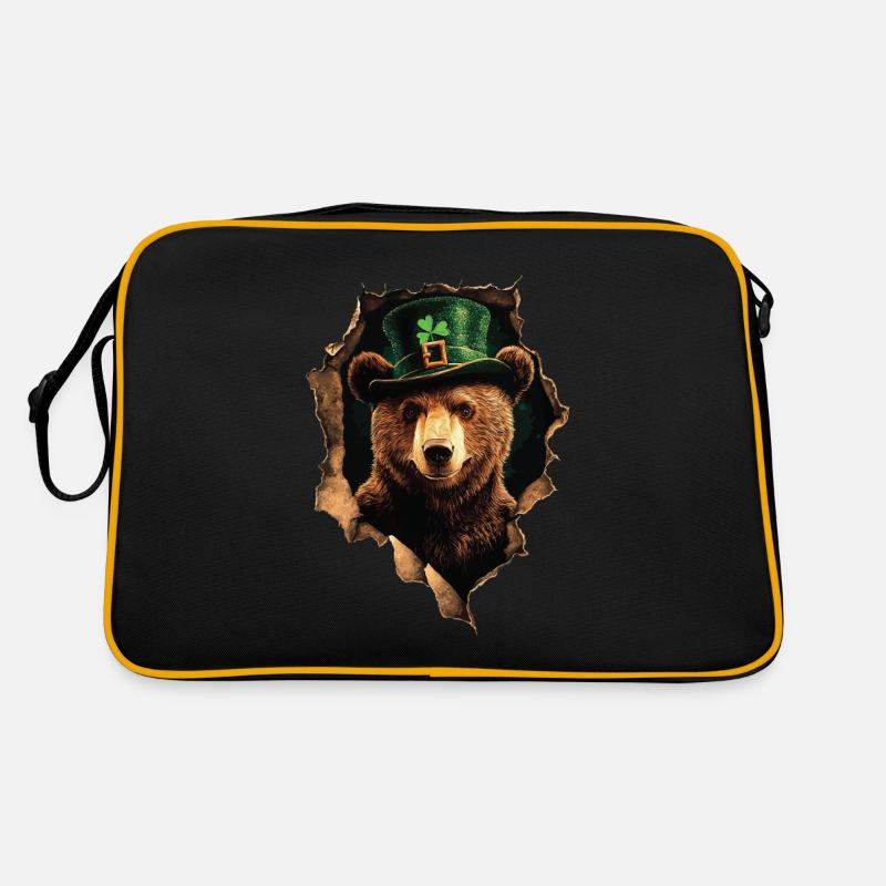 St. Patrick's Bär Retro Tasche
