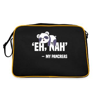 Seuls les perdants ont besoin d’un pancréas - Sac Retro - noir/or - Dos