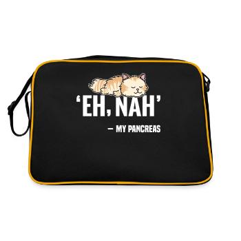 Seuls les perdants ont besoin d’un pancréas - Sac Retro - noir/or - Dos