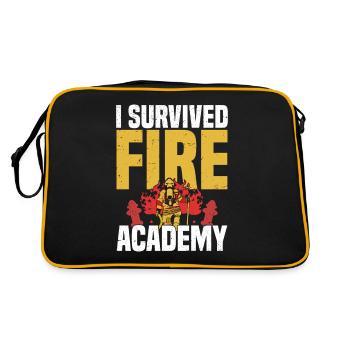 I have the Fire Academy - Retro Bag - black/gold - Back