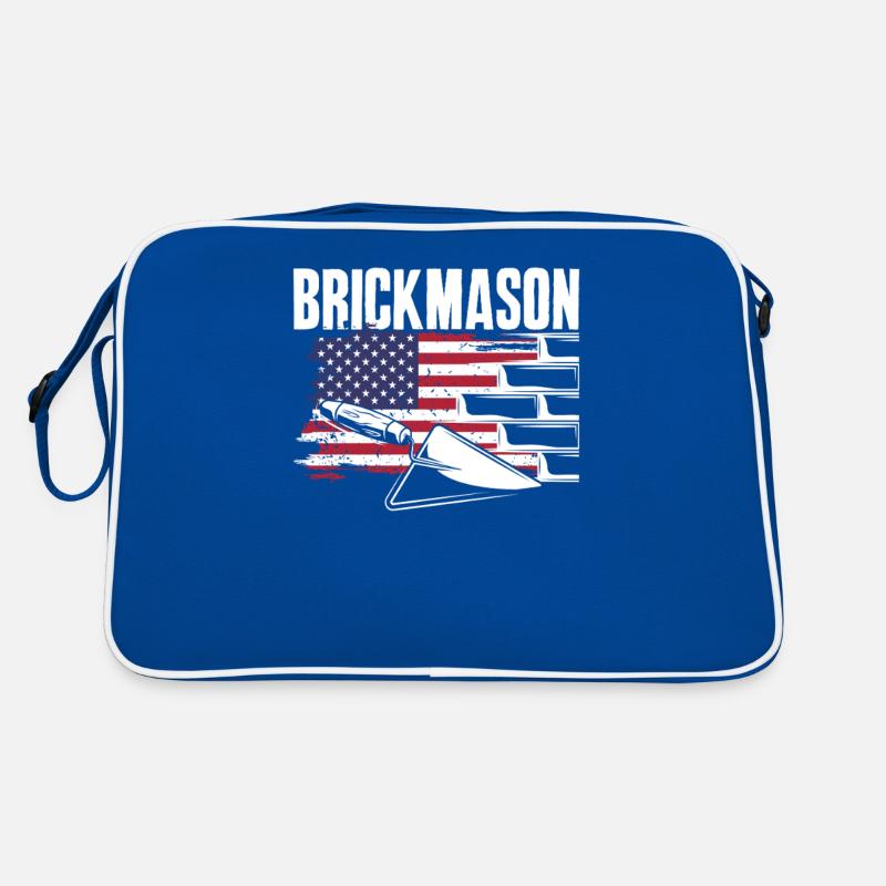 Maçon Briqueteur-maçon American Pride Sac Retro