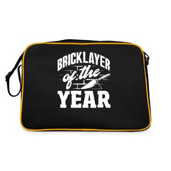 Bricklayer of the Year - Outstanding Graphics - Retro Bag - black/gold - Back