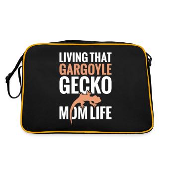 THIS GUERS GARGOYLE GECKO Mom Life Life - Retro Bag - black/gold - Back
