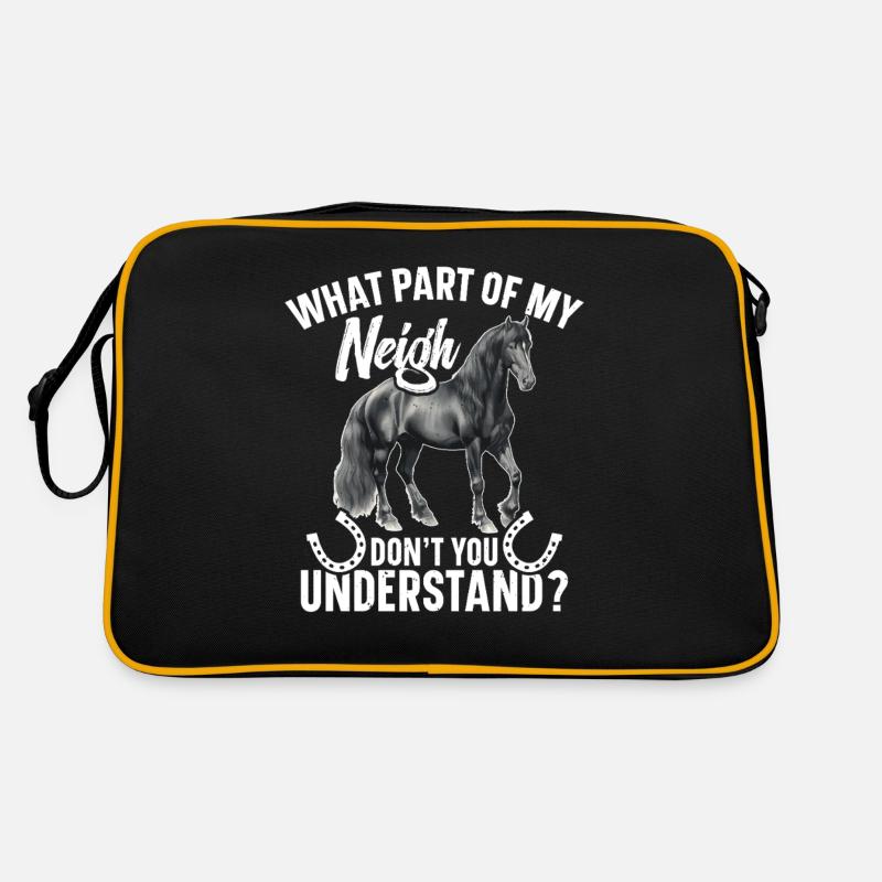 Welchen Teil Meines Nachbarn Verstehen Sie Nicht? Retro Tasche