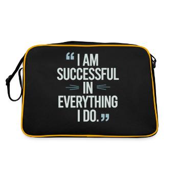 I am successful in manifesting everything from - Retro Bag - black/gold - Back